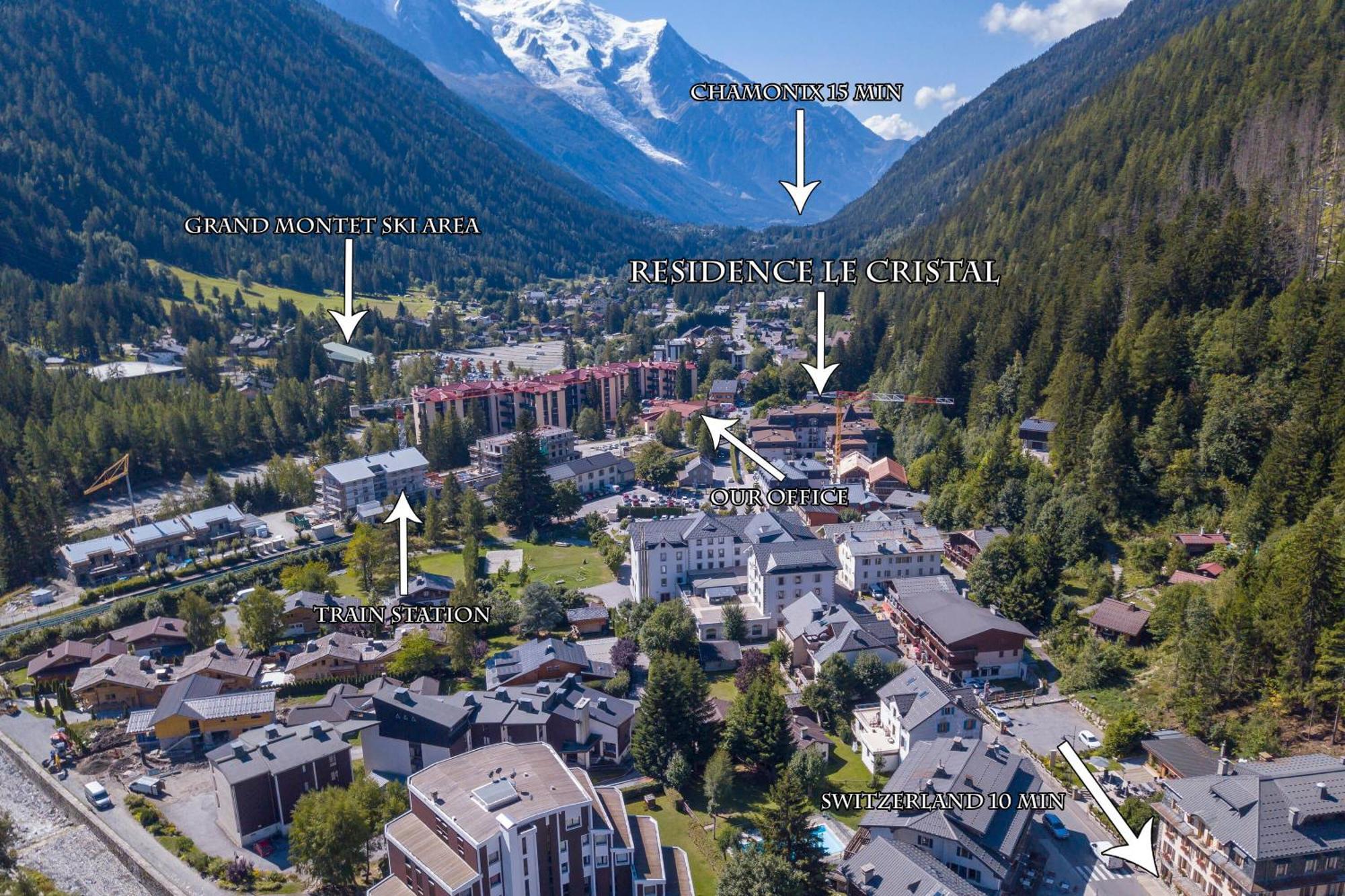 Residance Le Cristal - Grands Montets 11 - Happy Rentals Chamonix Buitenkant foto